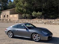 Usado Porsche 911 Carrera 4S 320 CV (235 kW) 2003 Gris / plata Coupe