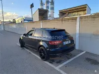 Usado Audi A3 105 CV (77 kW) 2014 Negro Berlina