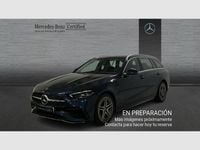 Usado Mercedes C220 AMG line 200 CV (147 kW) 2024 Azul sodalita (metalizado) Familiar