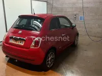 Usado Fiat 500 Lounge 75 CV (55 kW) 2009 Rojo Descapotable