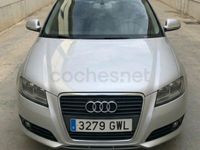 Usado Audi A3 Attraction 125 CV (91 kW) 2010 Gris / plata Utilitario