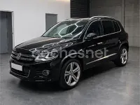 Usado VW Tiguan R-line 184 CV (135 kW) 2016 Negro SUV