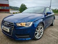 Usado Audi A3 Ambition 180 CV (132 kW) 2013 Azul Berlina