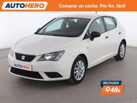 Usado Seat Ibiza Reference 91 CV (66 kW) 2016 Blanco Berlina