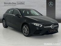 Usado Mercedes A250 AMG line 218 CV (160 kW) 2022 Negro cosmos