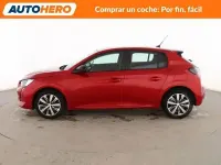 Usado Peugeot 208 Active 101 CV (74 kW) 2023 Rojo Utilitario