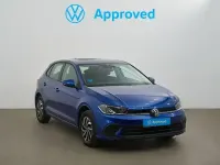 Usado VW Polo Life 95 CV (69 kW) 2024 Azul Berlina