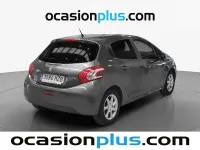 Usado Peugeot 208 Style 68 CV (50 kW) 2014 Gris Utilitario