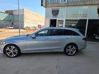 Usado Mercedes C220 Exclusive 170 CV (125 kW) 2016 Gris / plata Familiar