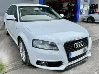 Usado Audi A3 S-Line 105 CV (77 kW) 2013 Blanco Berlina