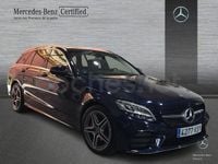 Usado Mercedes C200 184 CV (135 kW) 2019 Azul Familiar