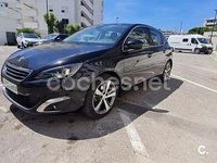 Usado Peugeot 308 Allure 115 CV (84 kW) 2014 Negro Berlina