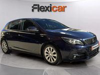 Usado Peugeot 308 Style 131 CV (96 kW) 2020 Negro Berlina