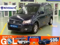 Usado VW Caddy Comfortline 102 CV (75 kW) 2015 Azul Monovolumen