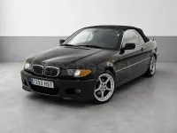 Usado BMW 320 Cabriolet Sport Line 170 CV (125 kW) 2003 Negro Descapotable