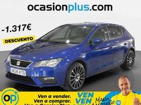 Usado Seat Leon Reference 116 CV (85 kW) 2019 Azul Utilitario