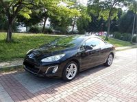 Usado Peugeot 308 CC Active 122 CV (89 kW) 2012 Negro Descapotable