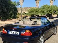 Usado BMW 330 Cabriolet 231 CV (169 kW) 2001 Azul Descapotable