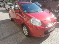 Używany Nissan Micra Acenta 80 KM (58 kW) 2011 Czerwony Hatchback