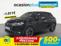Usado DS Automobiles DS3 Crossback So Chic 110 CV (80 kW) 2021 Negro SUV