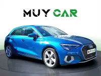 Usado Audi A3 Advanced Plus 116 HP (85 kW) 2021 Azul Sedan