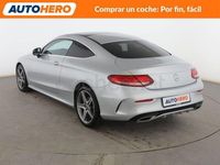 Usado Mercedes C300 AMG line 245 CV (180 kW) 2017 Gris Coupe