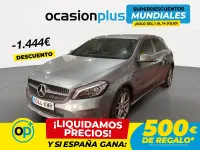 Usado Mercedes A180 109 CV (80 kW) 2017 Gris Utilitario