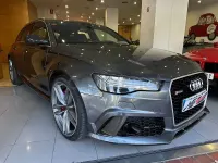 Usado Audi RS6 560 CV (411 kW) 2018 Gris / plata Familiar