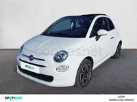 Usado Fiat 500C Club 70 CV (51 kW) 2023 Blanco Descapotable