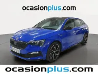 Usado Skoda Scala Monte Carlo 110 CV (80 kW) 2022 Azul Utilitario