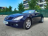 Usado Mercedes SLK200 163 CV (119 kW) 2006 Azul Descapotable