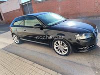 Usado Audi A3 Ambition 140 CV (102 kW) 2011 Negro Berlina
