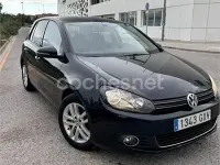 Usado VW Golf VI Sport 105 CV (77 kW) 2010 Negro Utilitario