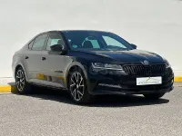 Usado Skoda Superb SportLine 150 CV (110 kW) 2023 Negro Berlina