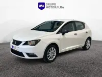 Usado Seat Ibiza Reference 90 CV (66 kW) 2013 Blanco Berlina