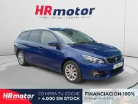 Usado Peugeot 308 Style 110 CV (80 kW) 2020 Azul Familiar