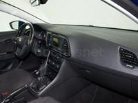Usado Seat Leon Ecomotive 110 CV (80 kW) 2016 Azul Familiar