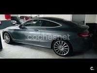 Usado Mercedes C220 170 CV (125 kW) 2018 Gris / plata Coupe