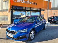 Usado Skoda Scala Ambition 110 CV (80 kW) 2022 Azul Utilitario