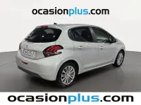 Usado Peugeot 208 Style 82 CV (60 kW) 2018 Gris Utilitario