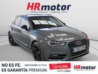 Usado Audi A3 Comfort 110 CV (80 kW) 2015 Gris Berlina
