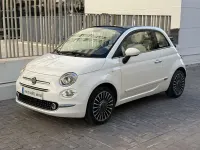 Usado Fiat 500C Lounge 69 CV (50 kW) 2017 Blanco Descapotable