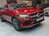 Usado Mercedes GLC220 194 CV (142 kW) 2021 Rojo Coupe