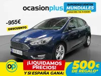 Usado Ford Focus Titanium 125 CV (91 kW) 2017 Azul