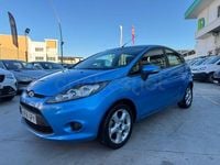 Usado Ford Fiesta Trend 96 CV (70 kW) 2009 Azul Utilitario