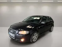 Usado Audi A3 Ambiente 140 CV (102 kW) 2008 Negro Utilitario