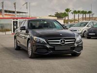 Usado Mercedes C180 116 CV (85 kW) 2016 Negro Berlina