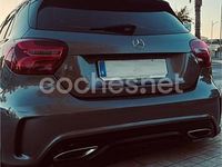 Usado Mercedes A180 AMG line 122 CV (89 kW) 2017 Gris / plata Berlina