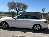 Usado Mercedes E220 170 CV (125 kW) 2018 Blanco Descapotable