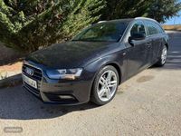 Usado Audi A4 S-Line 177 CV (130 kW) 2012 Negro Familiar